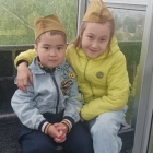 наши дети на праздновании Дня Победы!