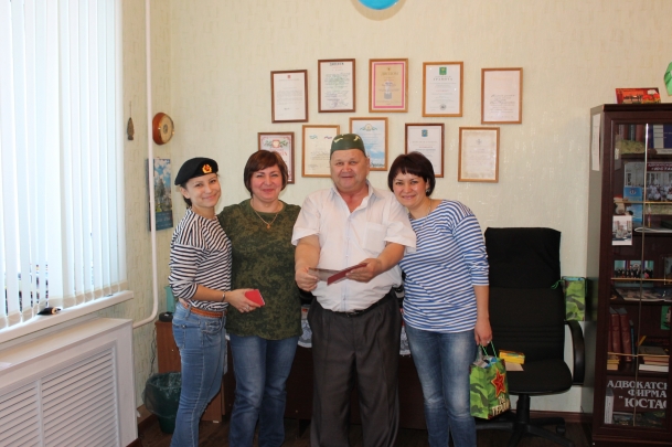 Подарки нашим защитникам