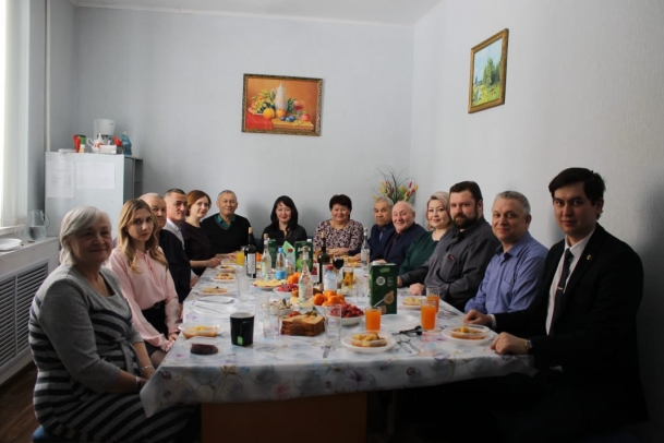 Отмечаем 45-летие бухгалтера бюро Кульковой Г.И.