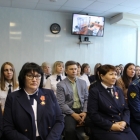 Встреча со студентами юридических ВУЗов и колледжей в Кумертауском межрайонном суде. В день юриста