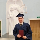 Адвокат Тухватуллин Р.Я. получает диплом магистра в МГЮА, март 2025 года