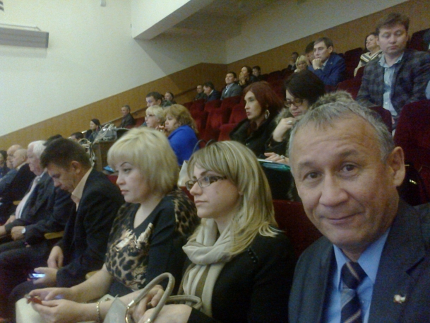 Делегаты бюро на конференции АП РБ, октябрь 2015 г., г.Уфа