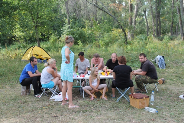 Отдых на реке Большой Ик, июль 2015 года.